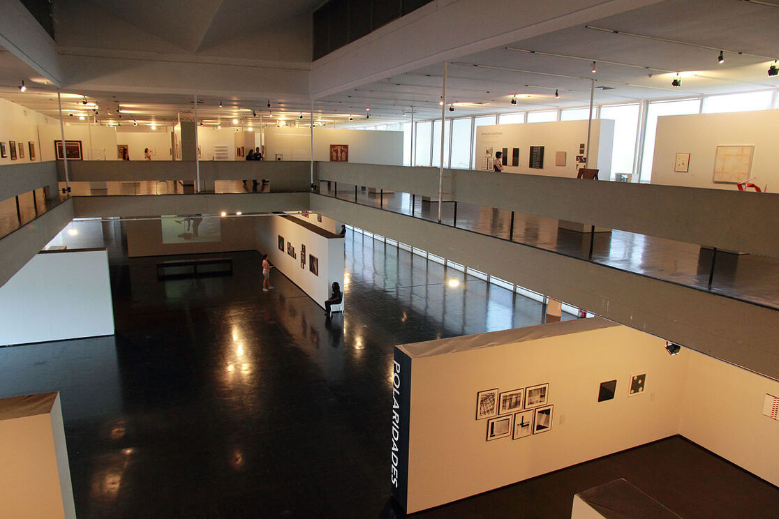 Interiores do Museu de Arte Moderna do Rio de Janeiro